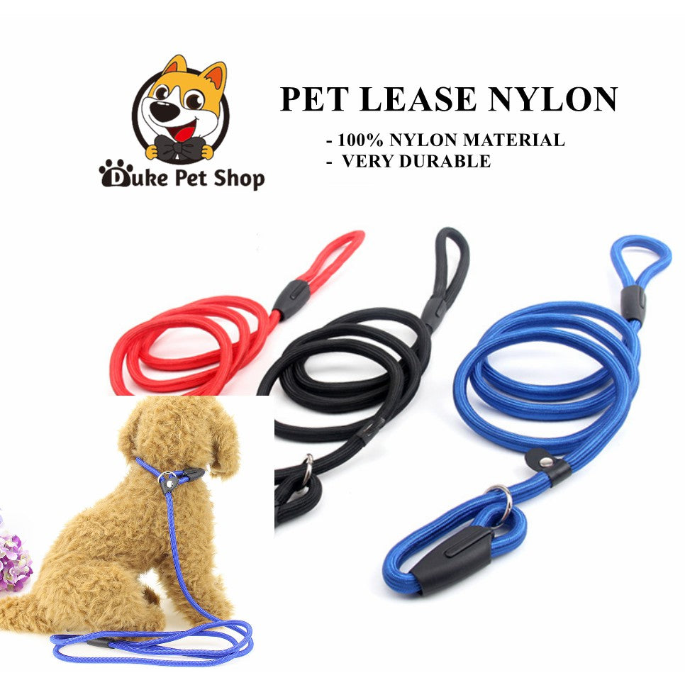 High Quality Pet Dog Leash Rope Nylon Adjustable Training Lead Dog Strap Rope Traction Dog