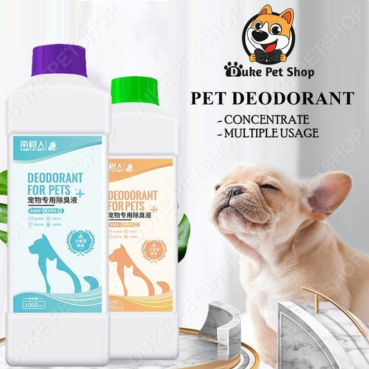 Pet Deodorant concentrated 1000ml Deodorizing for Cats and Dogs Deodorizing for Pets