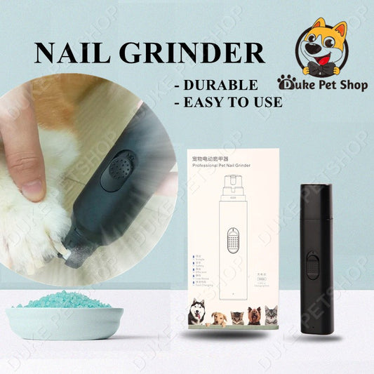 Dog and cat pet nail grinder trimmer electric professional grooming kit USB charging pet electric