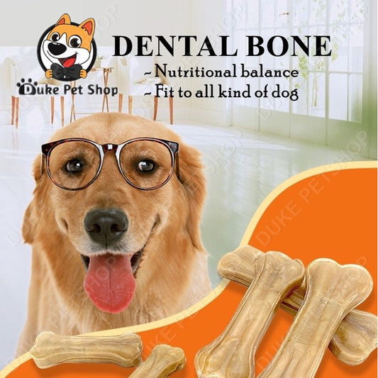 Dog Chews Toys Molar Healthy Teeth Chewing Cowhide Bones Pet Tooth Grinding Stick