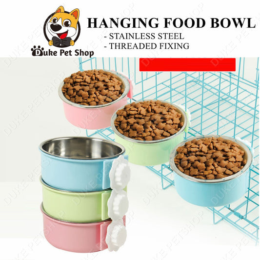 Pet Hanging Bowl Stainless Bowl