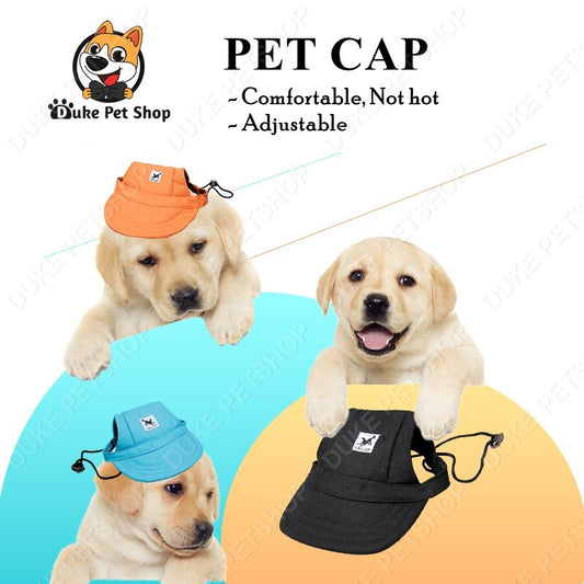 Summer Hat Ear Holes Canvas Baseball Cap