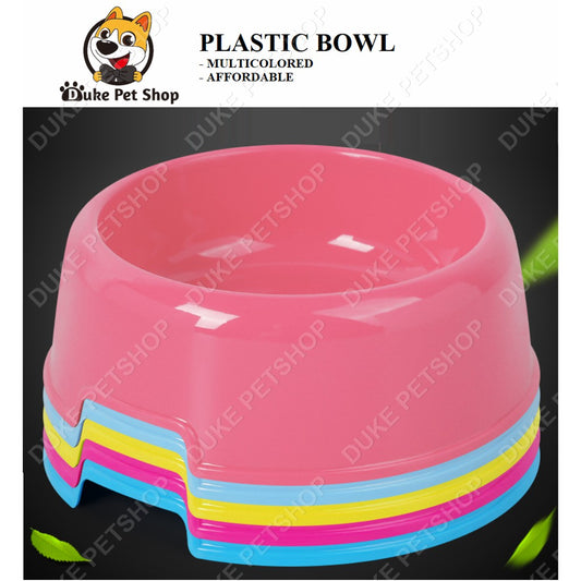Pet Dog/Cat Plastic Bowl