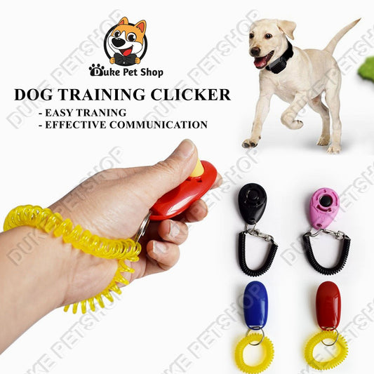 Pet Trainer Puppy Dog Training Clicker Adjustable Sound Key Chain Pet Accessories