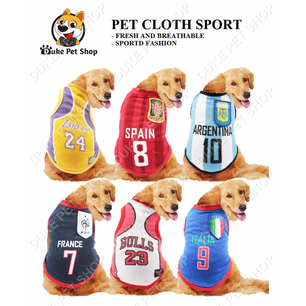 Medium and large dog shirt clothes Mesh Vest Pet Summer Cloth Pet Cloth
