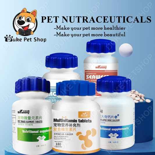 Pet Trace Elements Tablets Chonoroitin Probiotics Multivitamin Regulates Gastrointestinal Beauty Hai